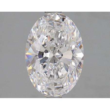 Diament laboratoryjny bezbarwny szlif owalny, 2.18ct, IF, D, GIA, 1533190784